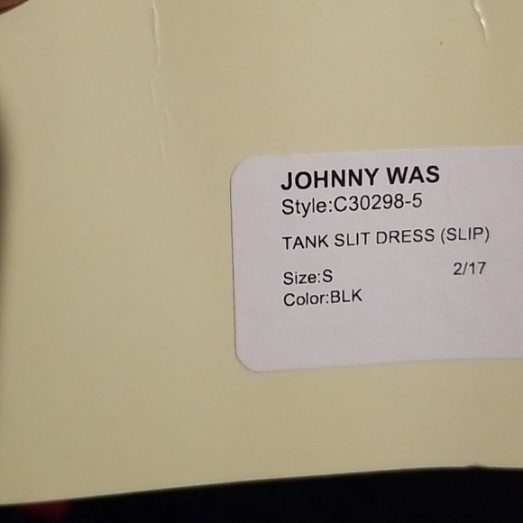 Johnny TANK SLIT DRESS ( SLIP )